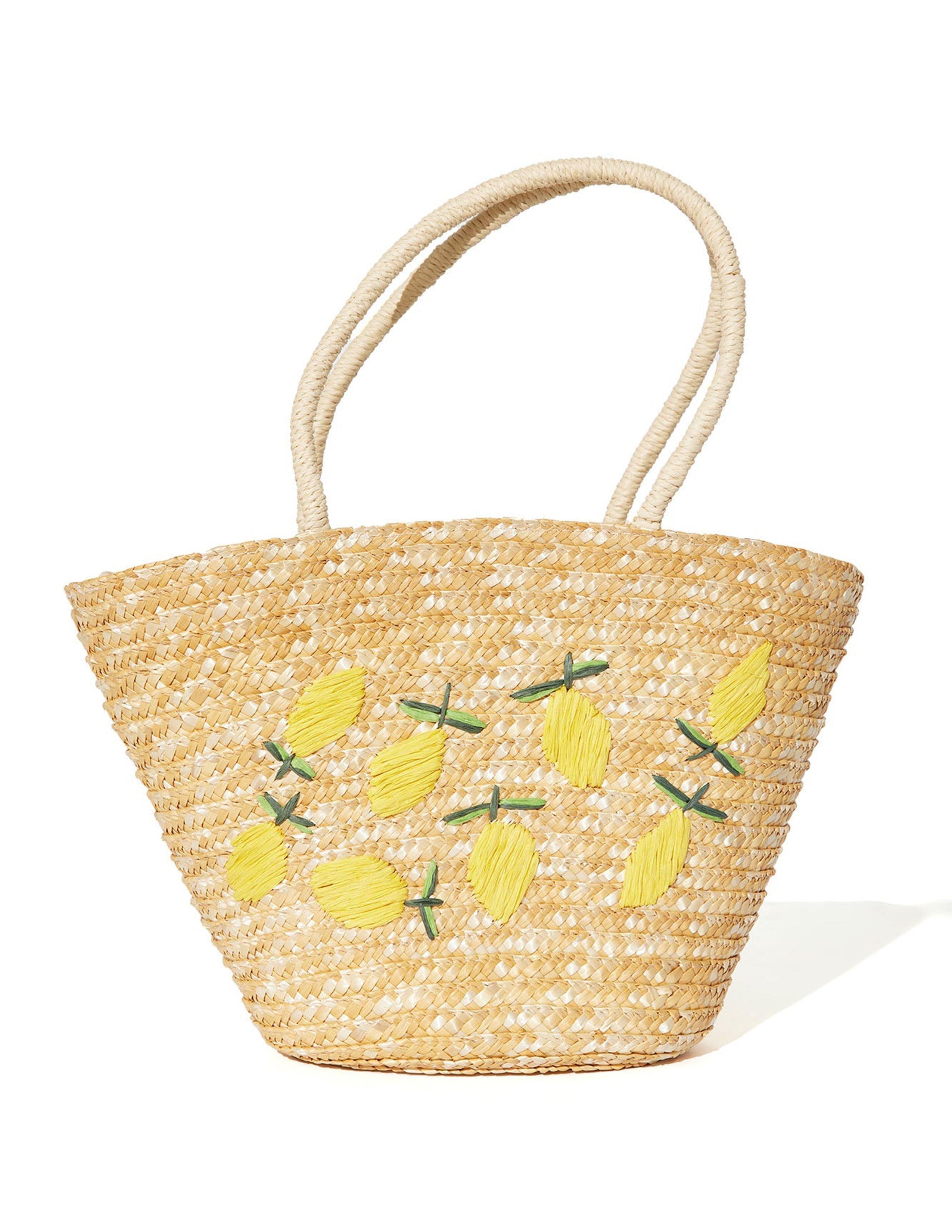 Natural Lemons Tote Bag – Valestia